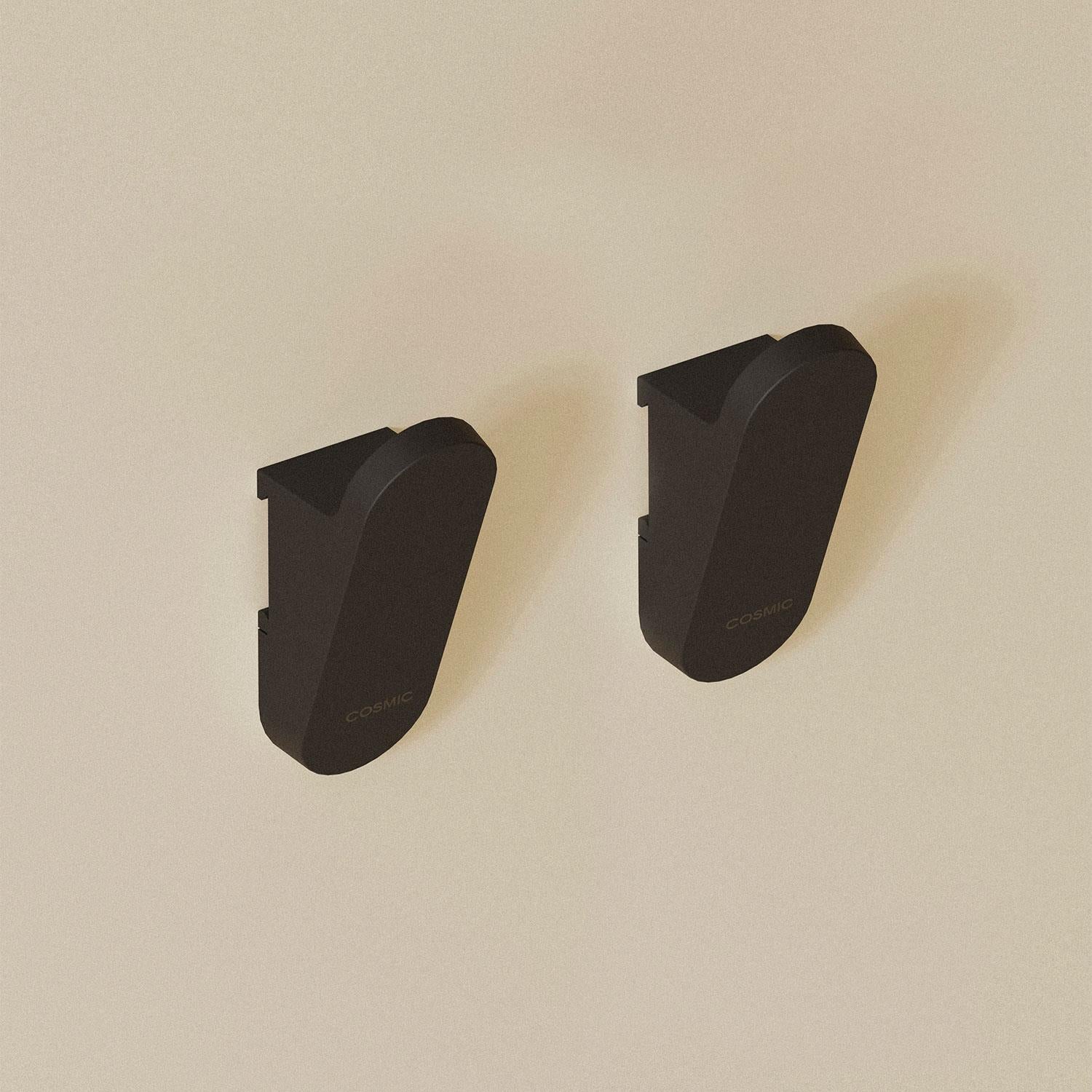 Towel Hook Coat Hook 2 Pieces Compatible With Alife Collection | Matte Black