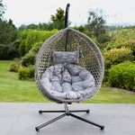 Bradshaw Swing Egg Pod Chair | Gray