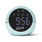 Zen Dimmable Analogue Radio Clock With Usb Charging | Turquoise