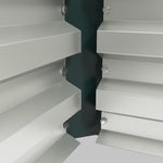 Set Of 2 Galvanized Raised Garden Bed | Green