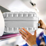 40x30x20cm Cabin Carry-on Suitcase - Lightweight, Durable, 4-wheel Luggage - 100+ Airlines Approved | Cabin | Silver