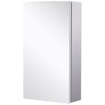Wall Mounted Bathroom Mirror Glass Storage Stainless Steel