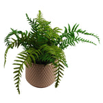 Dusty Pink Raised Dots Ceramic Plant Pot 15 X 15 X 12.5cm
