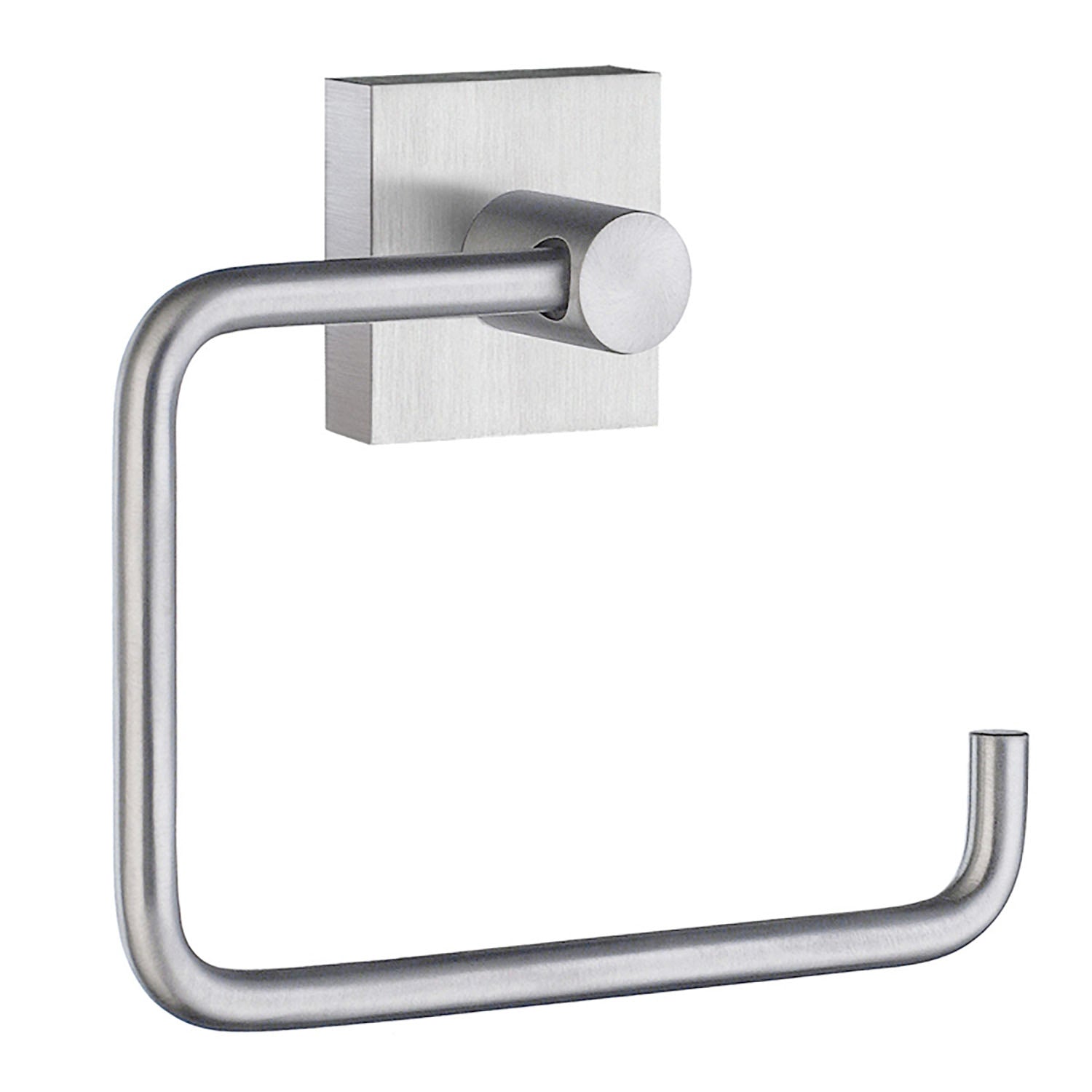 Wall Mounted Toilet Roll Holder For Bathroom Toilet Paper | Brushed Chrome