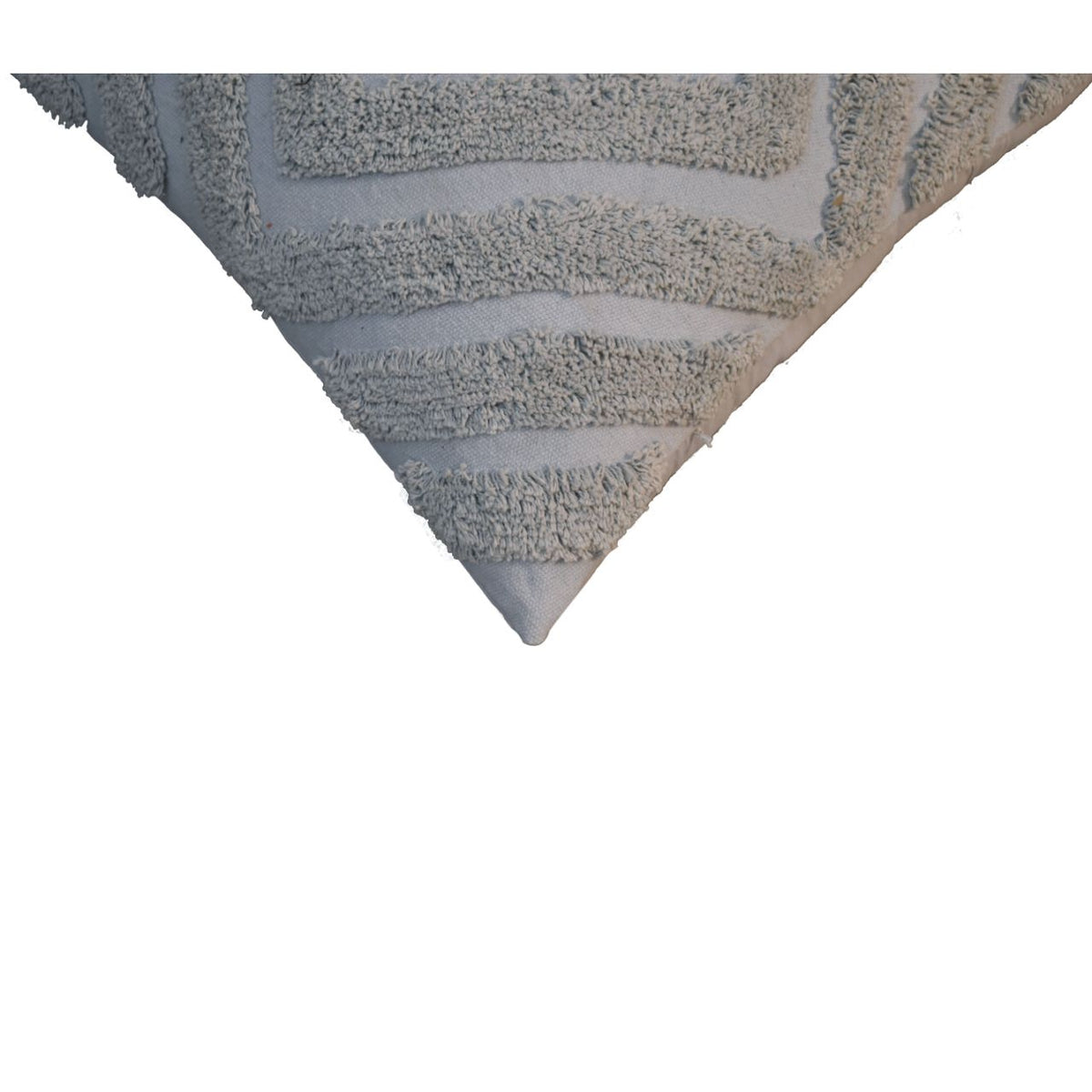 Diamond Cushion Set | Set of 2 | Grey