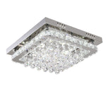 Modern Fancy Crystal Led Flush Mount Ceiling Light | Cool White