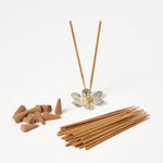 HOMESCAPES Zen Incense Gift Set Vanilla Fig& Honey