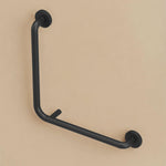 Grab Rail 40cm Elbow Shape Matt Black Up To 150kg Architect Collection