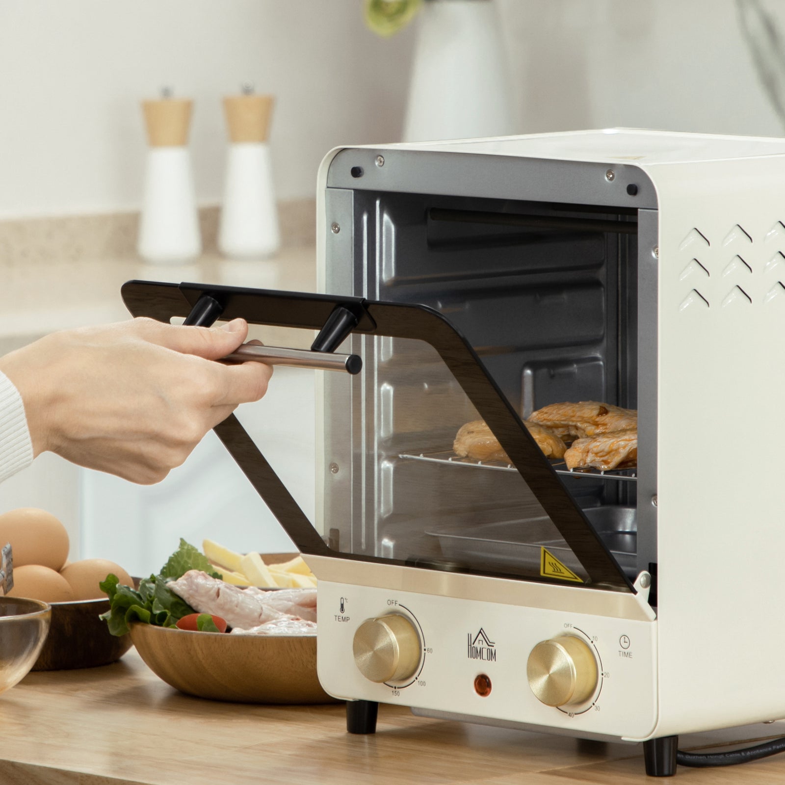 Mini Oven Toaster Oven With Baking Tray Wire Rack