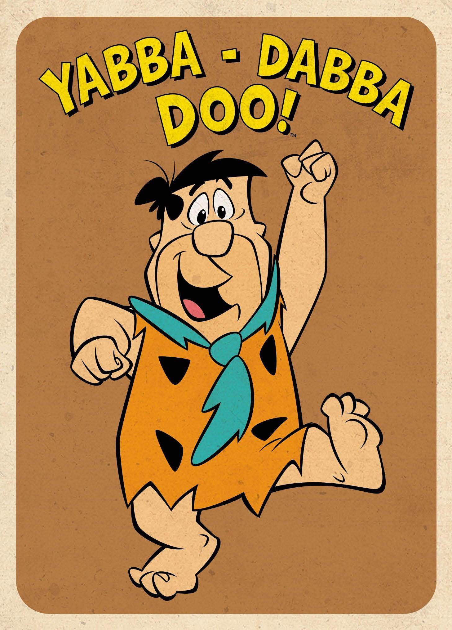 The Flintstones Yabba-dabba Doo!' Birthday Card Official Product