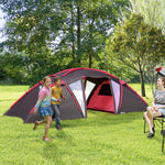 4-6 Man Family Tent, 2 Bedrooms, Living Room