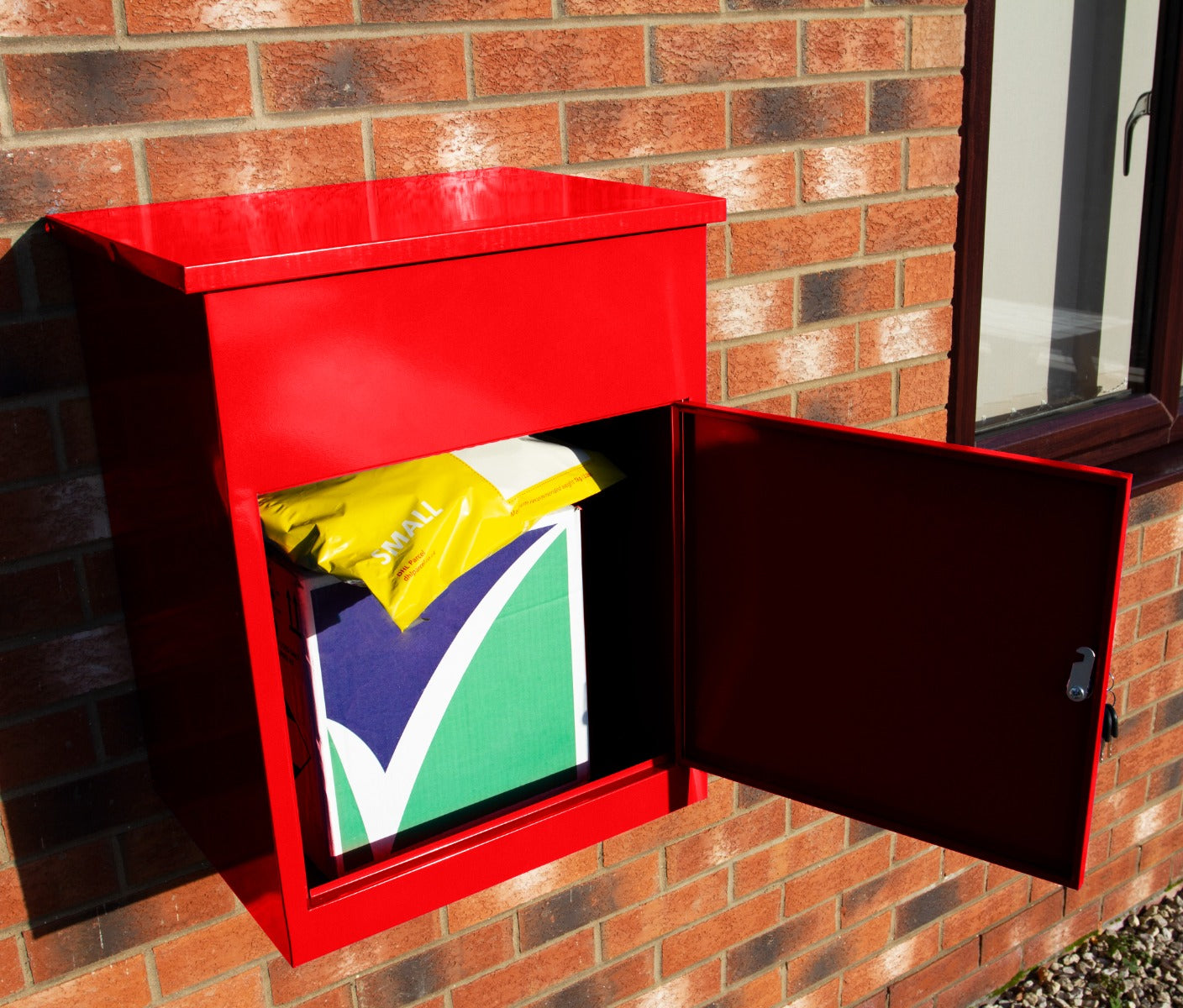 Parcel Post Box | Red