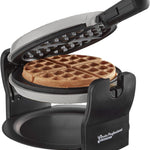 Rotary Waffle Maker | Silver