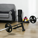 Deadlift Barbell Jack With Non-slip Handle For Loading | Black