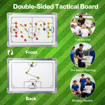 Centra Double Sided Magnetic Football Tactics Board Soccer Coaching Clipboard