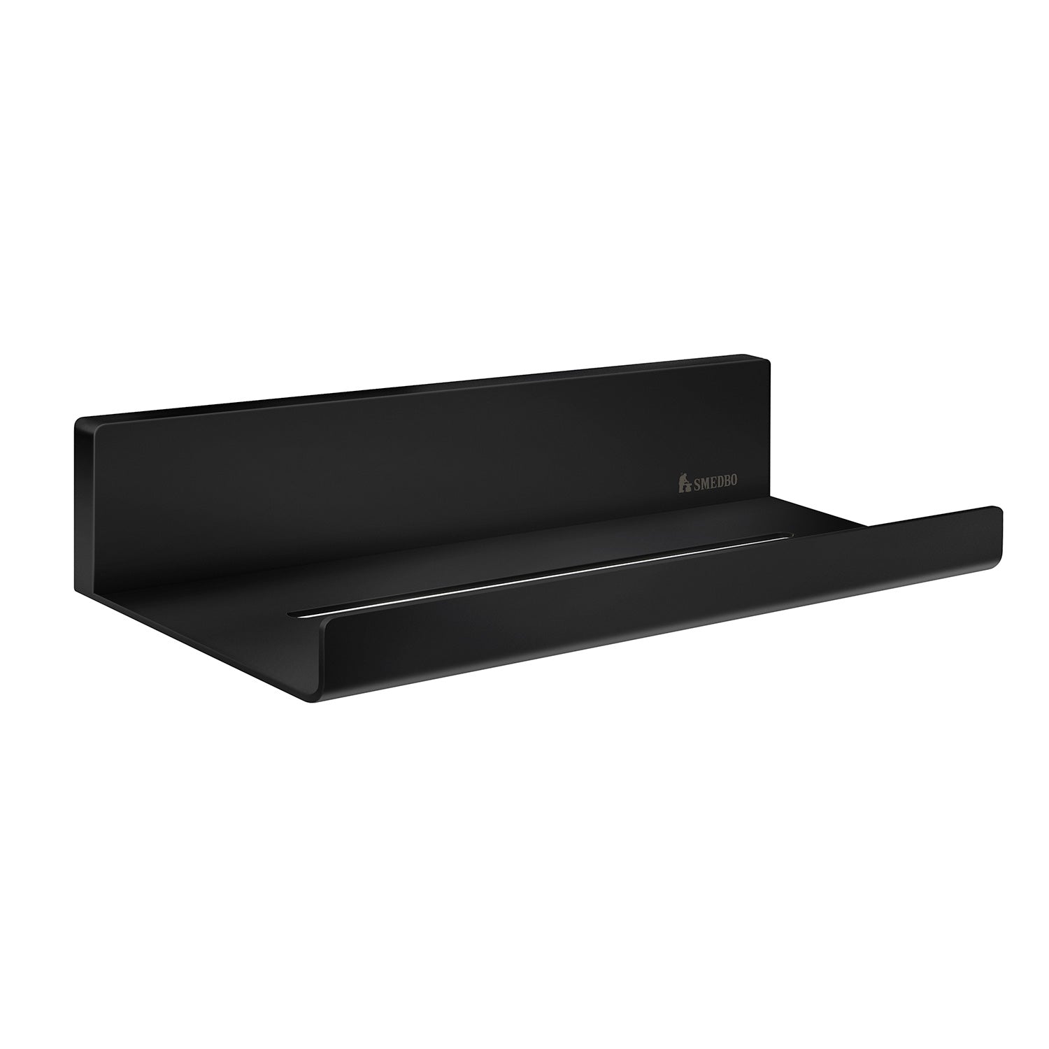 Bathroom Shower Shelf Storage Organiser - Lines Design | Black