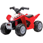 Honda Licensed Kids Electric Quad Bike 6v Atv Ride On 1.5-3 Years | Red