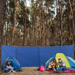 Camping Windbreak Foldable Wind Blocker | Blue