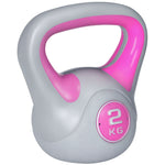 2kg Kettle Bell With Handle For Home Gym | Pink