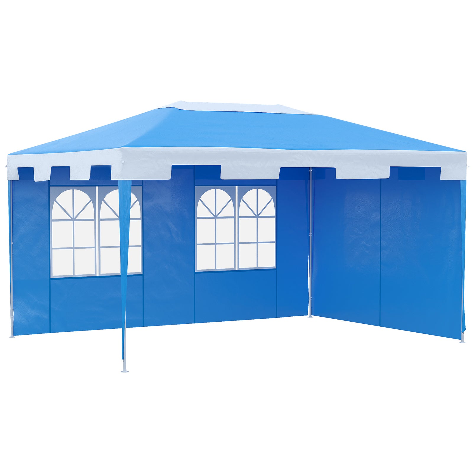 Party Tent Waterproof Garden Gazebo Canopy Cover Shade | Blue