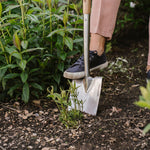 Garden Life Digging Spade, 40% Lighter, Ash Handle, Stainless Steel Head