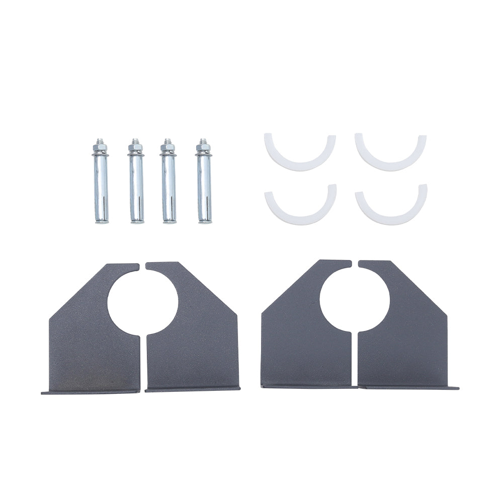 Living and Home Steel Smoke Grey Vertical Tall Radiator With Double Panel