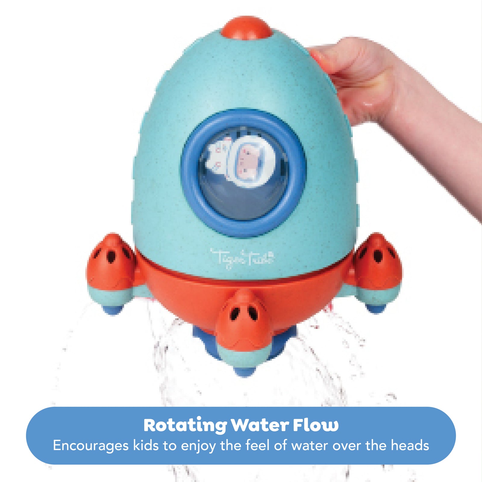 Eco Bath Rocket - Eco-friendly Bath Toy