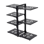 5/7-tier Adjustable Kitchen Pot Rack Organizer | Large