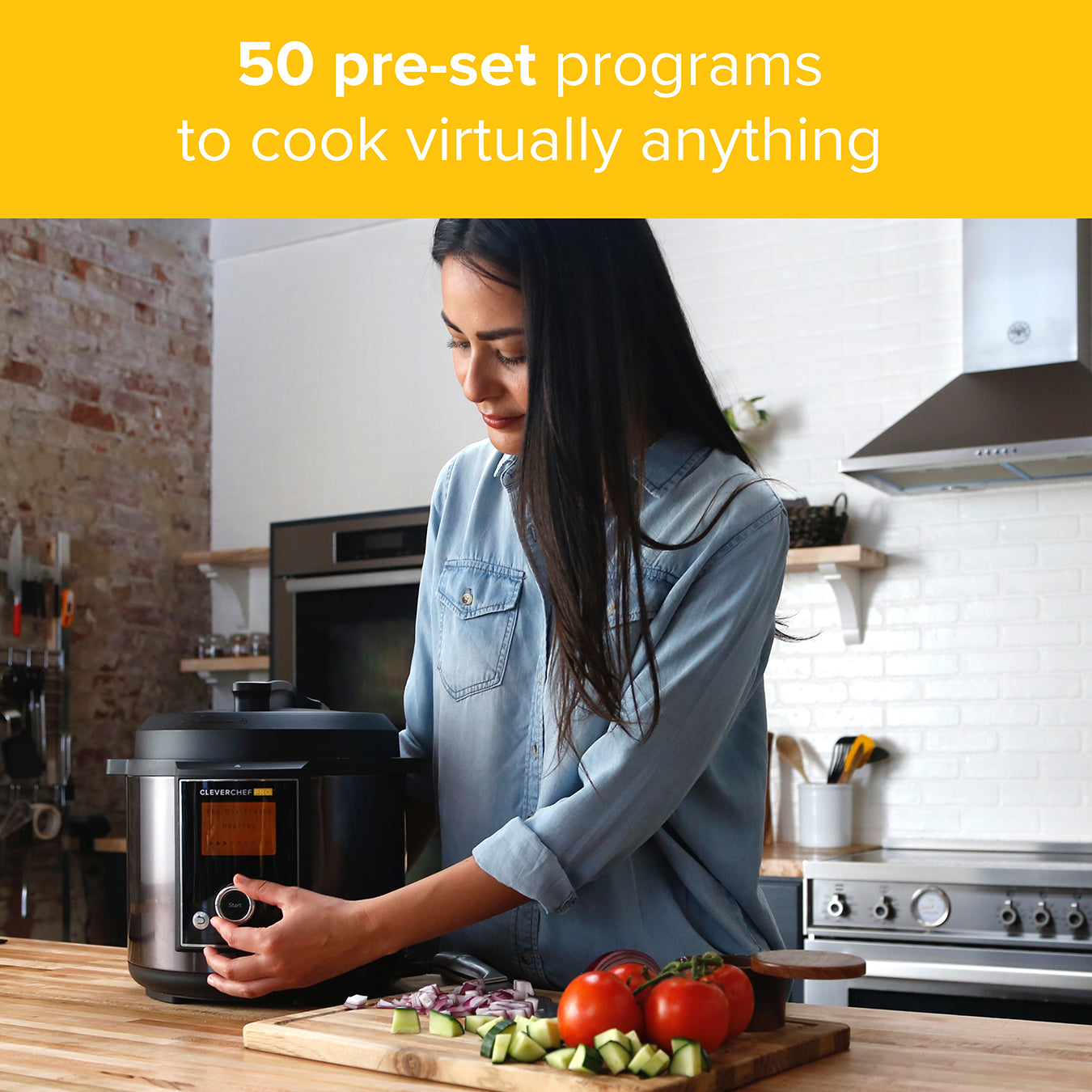 CleverChef Pro - Digital Pressure & Multi-function Cooker 5.7L | 5.7l