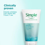 Simple Clear Pore Scrub Day Cream Spf 15 & Night Cream Bundle