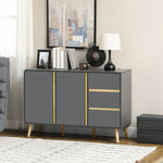 Sideboard Kitchen Cupboard Adjustable Shelves Double Doors