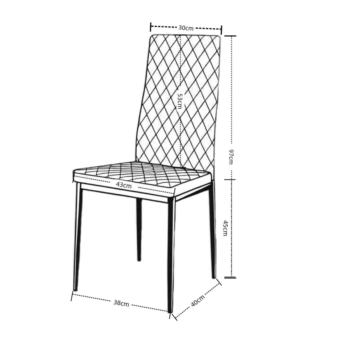 Indoor & Outdoor Living Harley Extendable Dining Table With 4 Emily Chairs