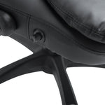 Executive Massage Heating Leather Chair | Black
