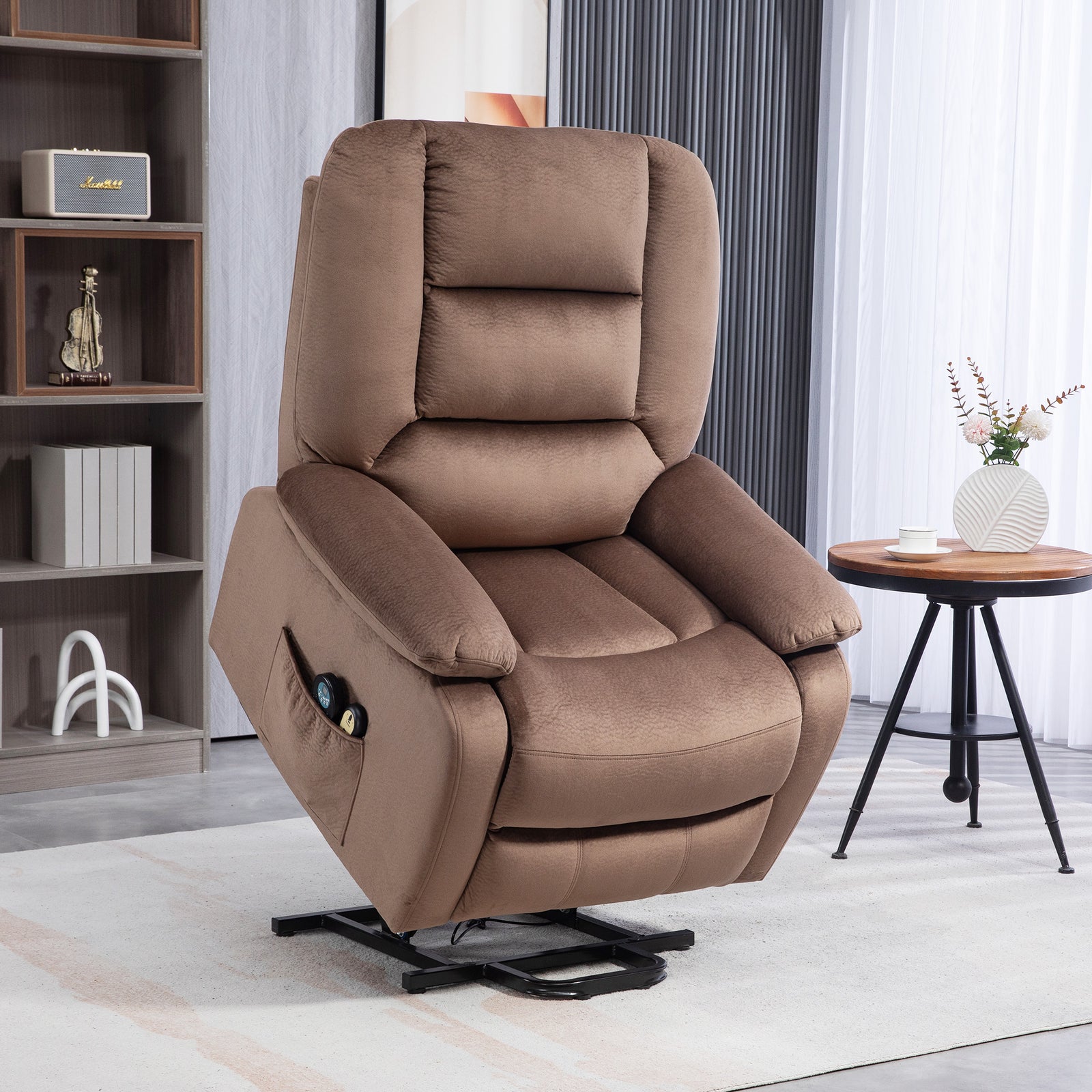 Riser Recliner Chair Lift W/ Vibration Heat