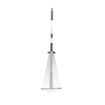 Expanding Telescopic Lawn & Leaf Rake, 15 Steel Tines, Adjustable 18cm–60cm