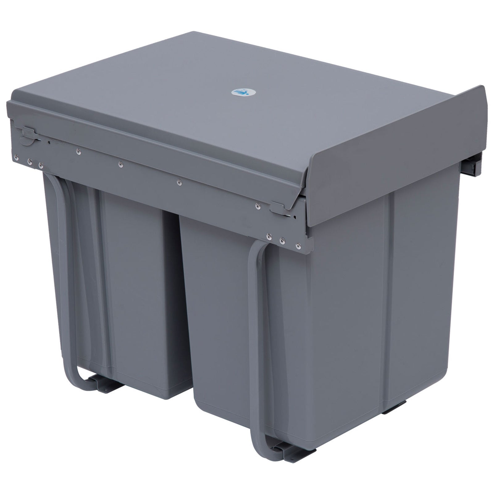 40l Recycle Waste Bin Kitchen Recycle Waste Bin Pull Abs