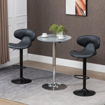 Adjustable Swivel Barstools Counter Set Of 2