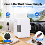 Spector Mini Fridge Portable Fridge, Cooler And Warmer, White
