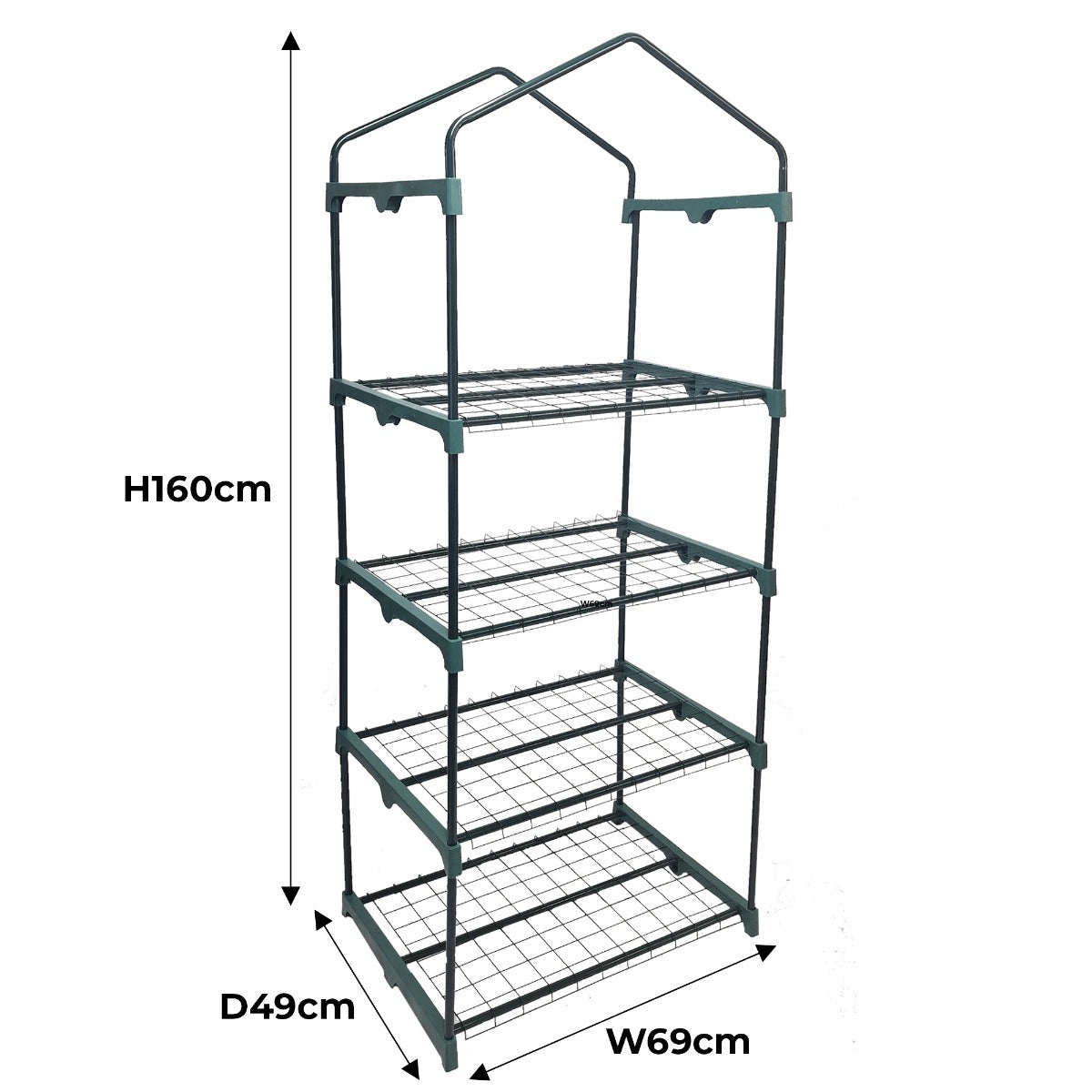 Greenhouse 4 Tier With Pe Cover