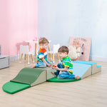 6 Piece Soft Play Equipment For Kids Climb And Crawl | Blue