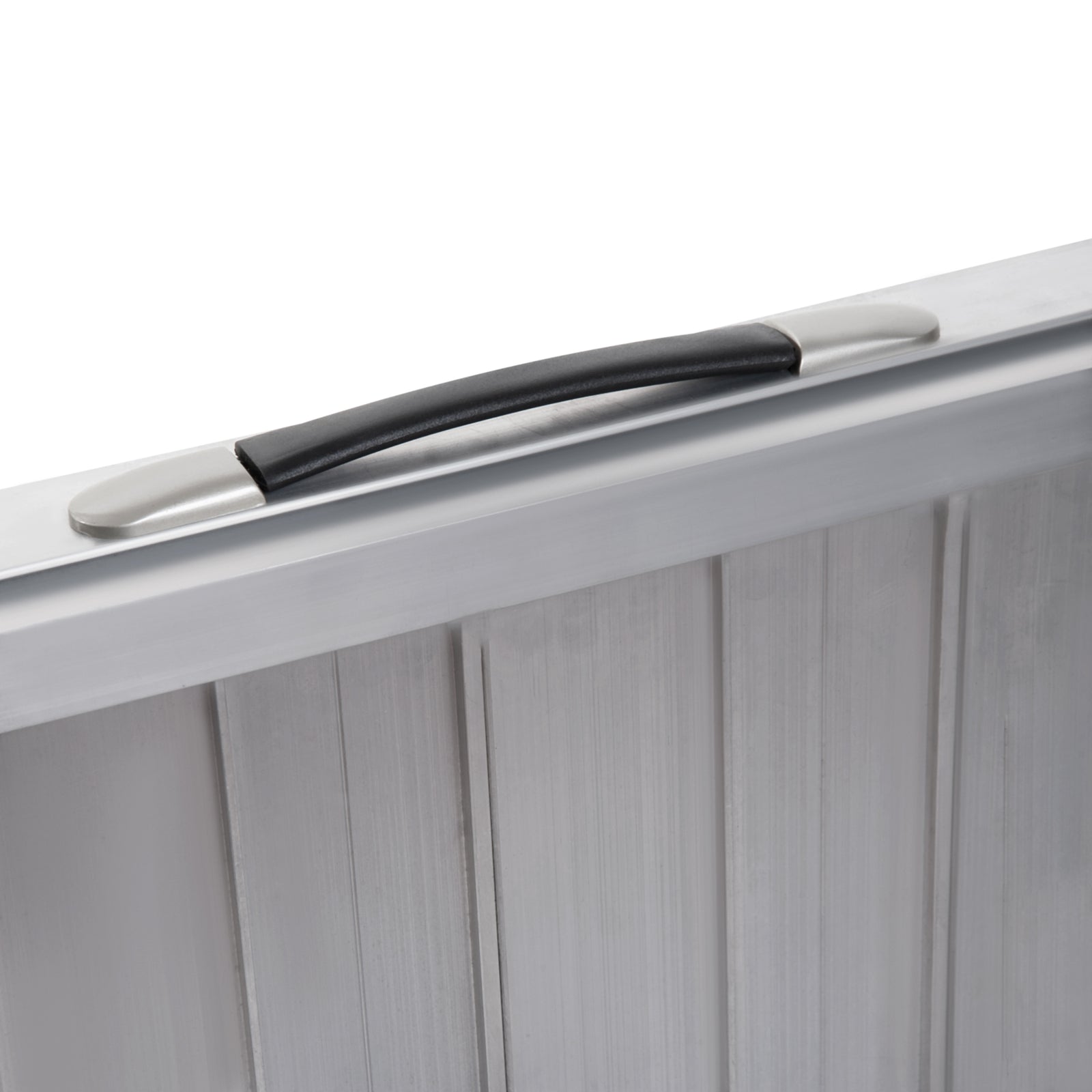 Aluminium Folding Wheelchair Ramp Mobility Suitcase | Small | Silver