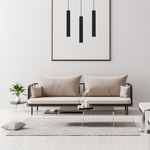 Hudson Pendant Lamp Hand Made High Quality Elegant Cylindrical Design With Matt Black Finish