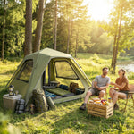 Pop Up Tent Waterproof Camping Tents 2-3 People | Green