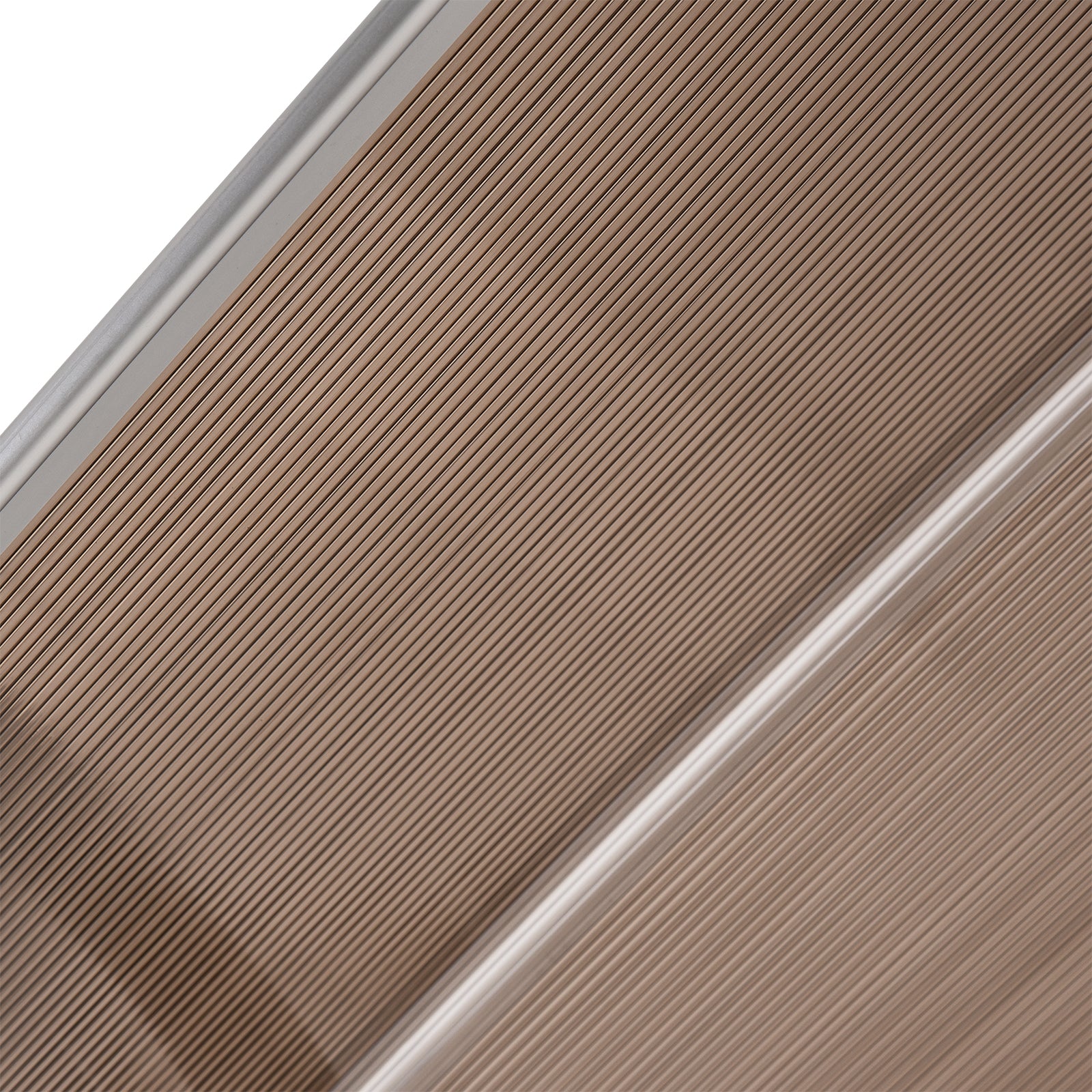 Outdoor Curved Window Canopy, 0.8x2m | Brown
