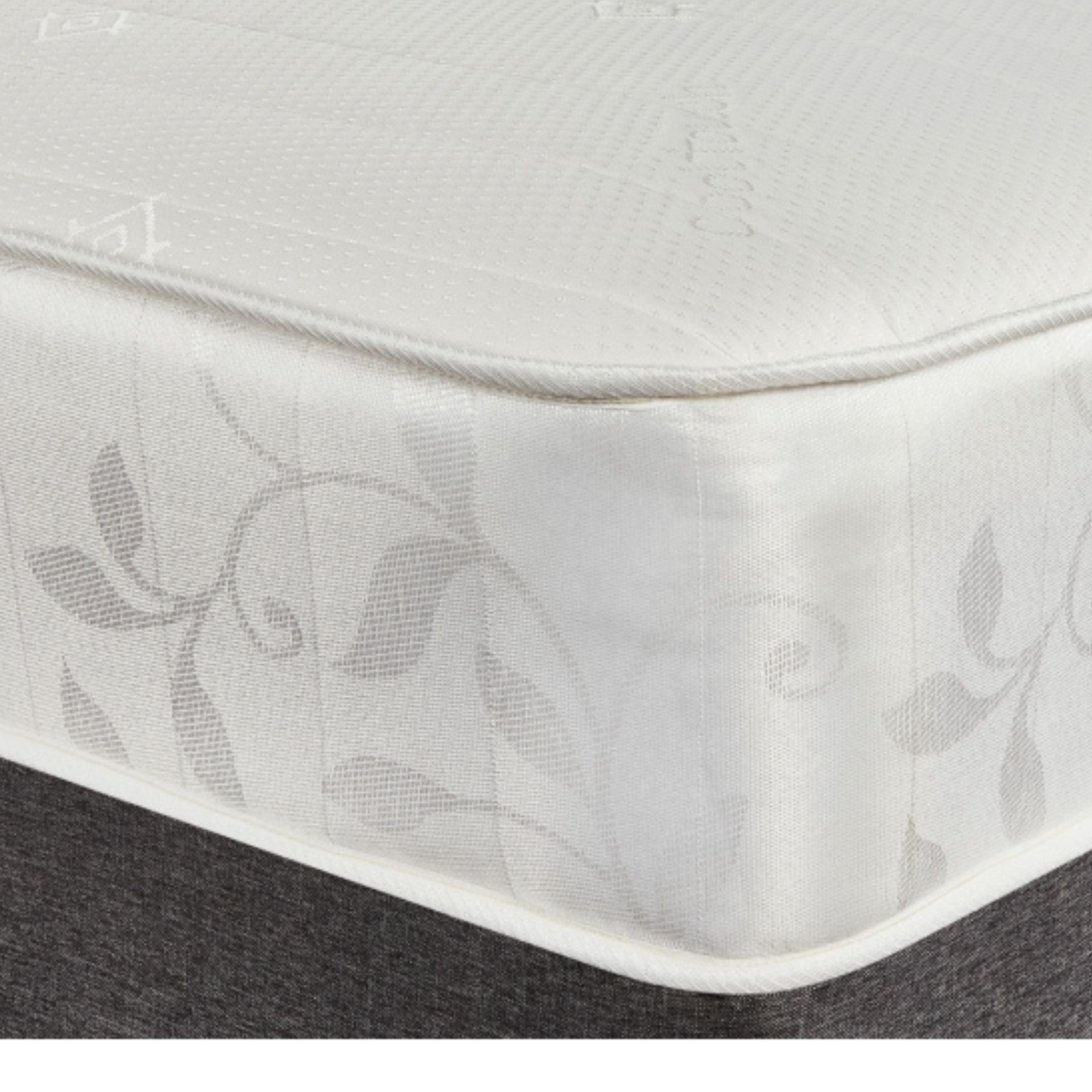 Roma Cool Top Blue Spring Mattress - Medium Support | Super King | White