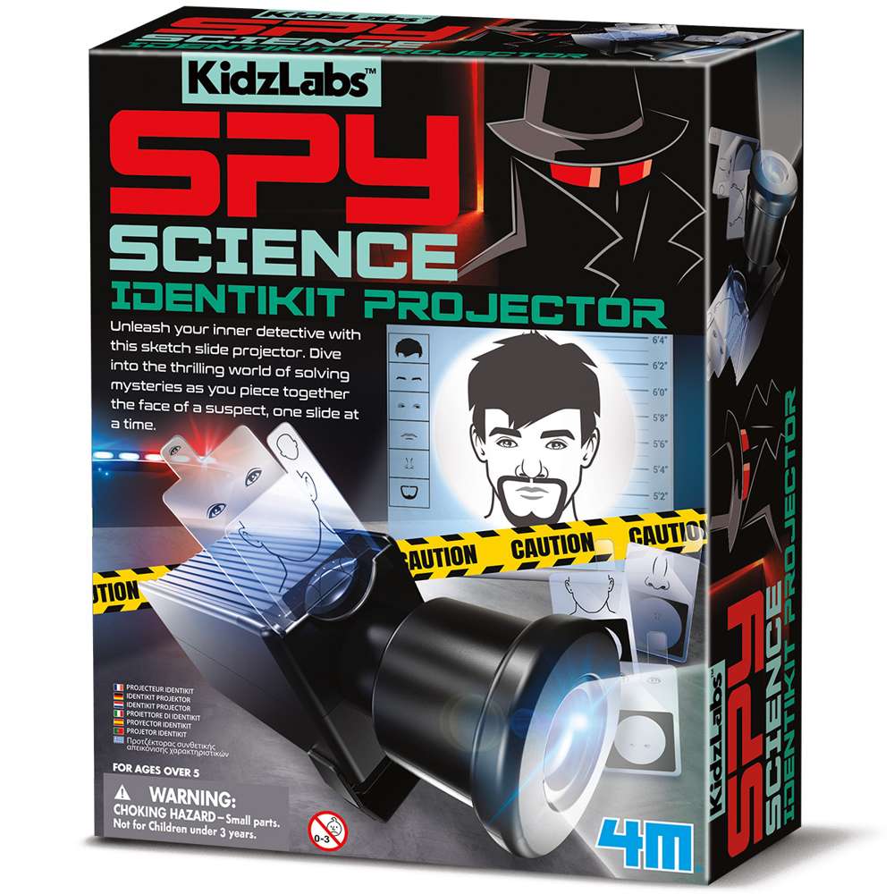 Kidzlabs - Spy Science - Identikit Projector