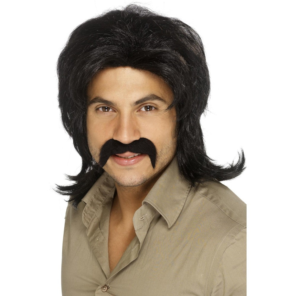 70s Retro Wig | Black
