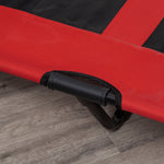 Pawhut Elevated Dog Bed Cooling Raised Pet Cot For Indoor Outdoor Use, Xx Large | Red