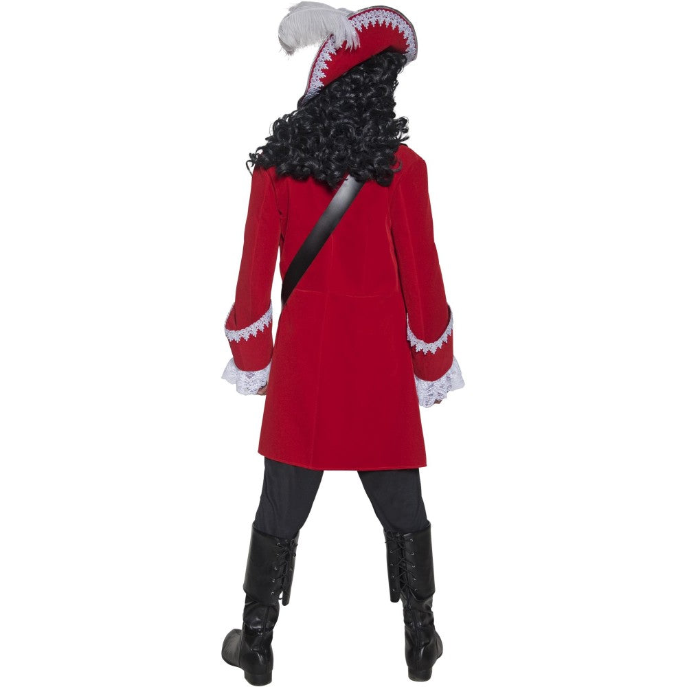 Authentic Pirate Captain Costume | Medium