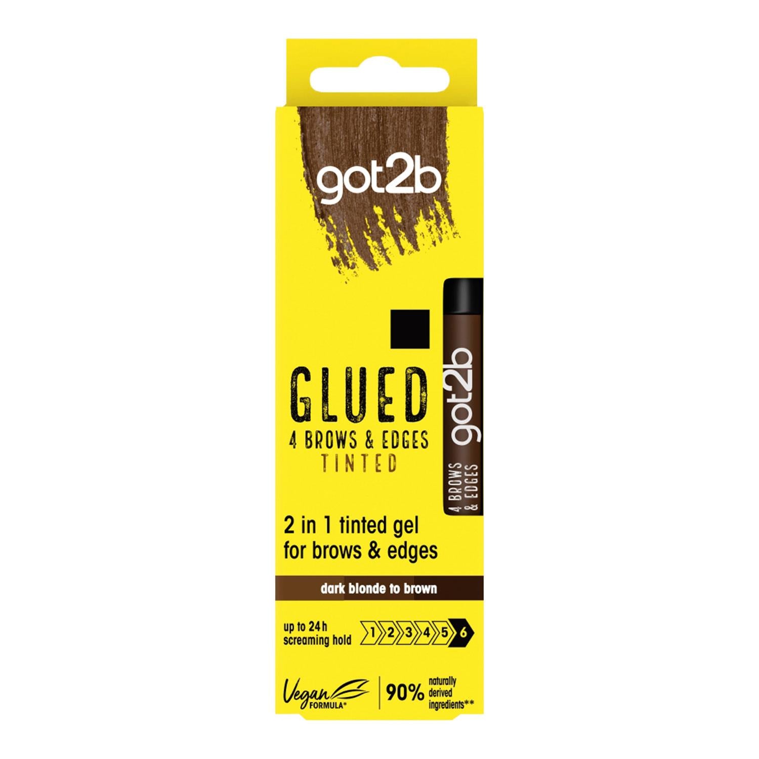 Gel Glued B&E 16ml (3 Pack) - Strong Hold & Flyaway Control | Dark Brown